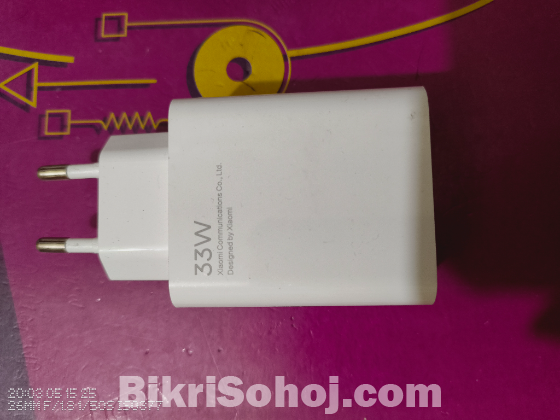 Xiaomi 33W Fast Charging Adapter